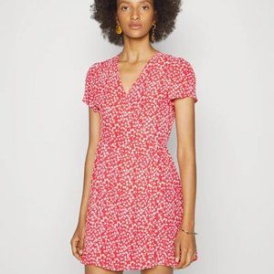 Faithfull the Brand Louella Mini Wrap Dress